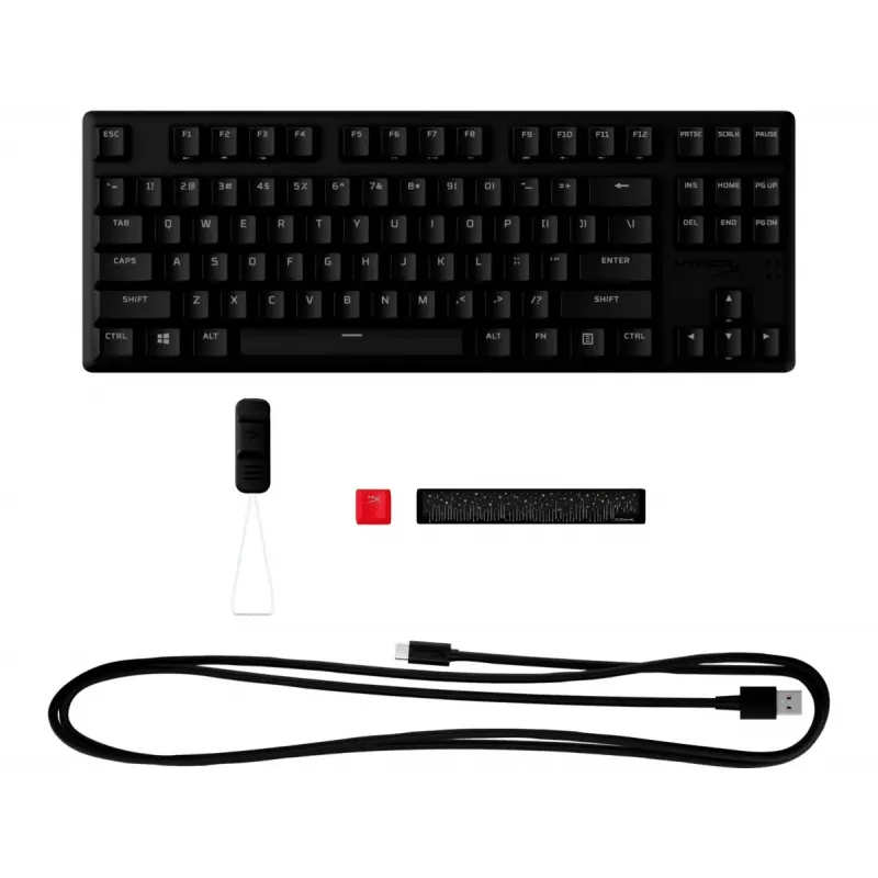 HyperX Alloy Origins Core PBT HX Blue – Teclado mecânico de gaming