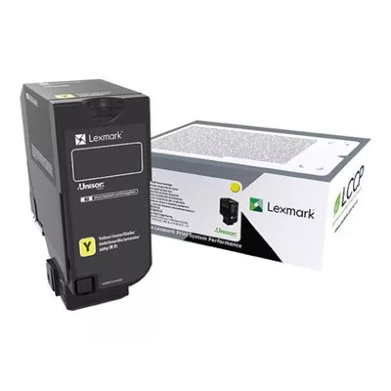 Toner Lexmark 74C0S40 3000 páginas amarelo
