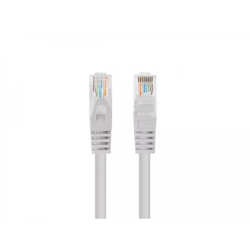 Cabo de patch de rede LANBERG PCU5-10CC-0750-S Cat5e U/UTP, RJ-45–RJ-45, 7,5 m, cinzento