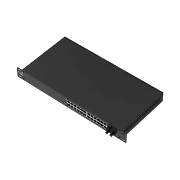 Switch Ethernet gerido TELTONIKA SWM281 – 24 portas RJ45, 4 slots SFP