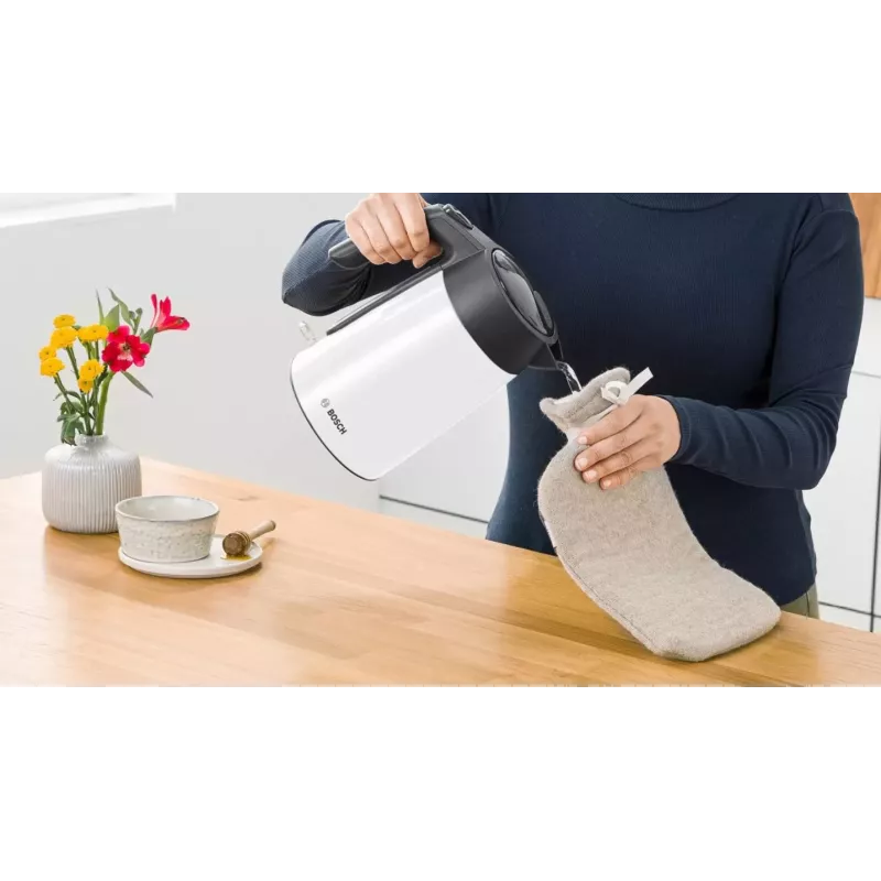 Chaleira elétrica Bosch TWK7L461 1,7 l 2400 W branca