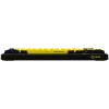 Teclado de gaming mecânico LORGAR KBP70MW 65% preto amarelo layout EN