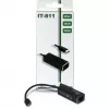 Inter-Tech Argus IT-811 - Adaptador de rede - USB-C - Gigabit Ethernet - Preto (88885438)