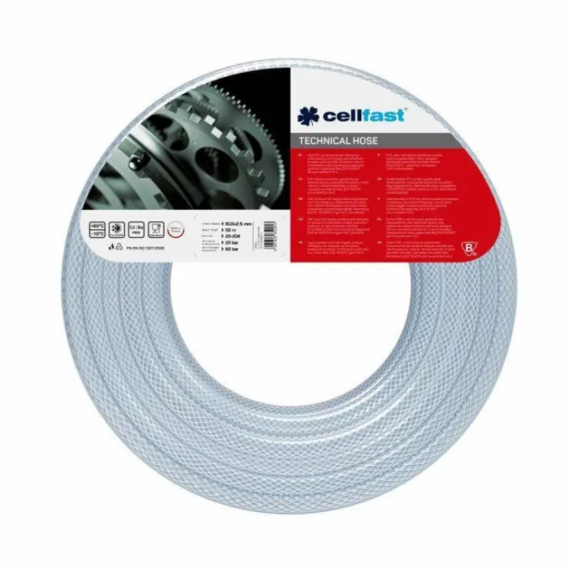Cellfast C 20-205 mangueira técnica, 12,5 x 2,5 mm, 50 m