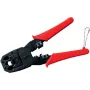 Ferramenta de cravar ShiverPeaks 73000-MU universal — para 8/8, 6/6, 4/4 Western (RJ45/RJ12/RJ11)