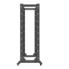 Lanberg OR01-6842-B Rack aberto de 19 polegadas, 42U, 600x800 mm, preto