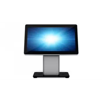 Elo suporte de balcão self-service fino - Suporte - para terminal POS - Preto/Prata - para Elo 1502L, 2002L, 2202L, 2402L, 2702L, I-Series ESY15i2, ESY15i5, ESY22i2, ESY22i5 (E514693)