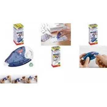 Corretor TESA 59880 14 m azul branco 1 unidade