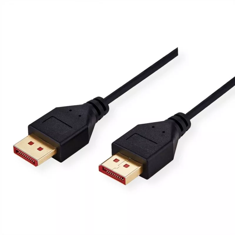 Cabo DisplayPort ROLINE 11.04.5960 1 m preto (11.04.5960)