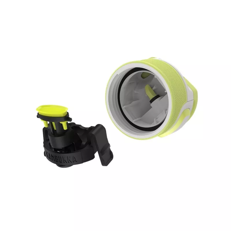 Garrafa isotérmica Kambukka Elton Mojito 750 ml, verde, tampa de fecho, pega, sem BPA