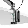 Suporte para monitor gaming NanoRS 17-32 com iluminação LED RGB suporte de mesa altura ajustável giratório inclinável máx. 9 kg VESA 75x75 / 100x100