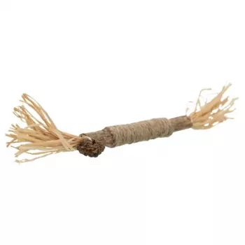 Canas de gato Trixie TX-42435 Matatabi com borlas, madeira 240 mm, material de juta