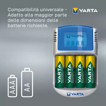 Carregador de bateria Varta POWERLCD
