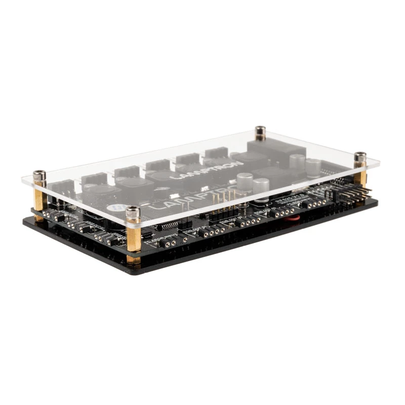 Controlador de ventoinhas e ARGB Lamptron LAMP-RF625B, preto – controlo sem fios para ventoinhas de PC e LEDs RGB