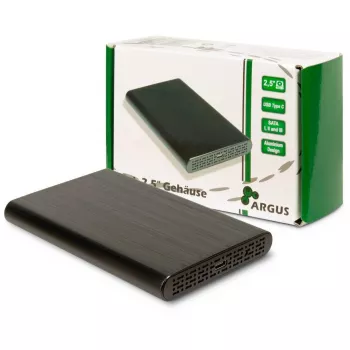 Caixa para HDD Inter-Tech 88884122 preto 2.5 polegadas
