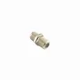 Sbox AD.F-F adaptador de conector F, F fêmea para F fêmea, zinco, prateado