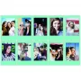 Fujifilm | Instax Mini | SKY BLUE FRAME (10pl) Filme instantâneo | 54 x 86 mm