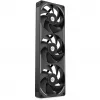 NZXT Performance F360X RGB ventoinha de caixa, 360 mm, estrutura única, preto
