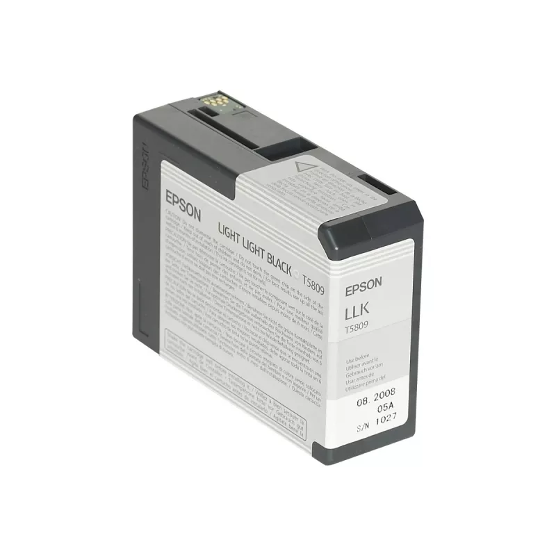 Epson Singlepack Light Light Black T580900, preto claro, tinta pigmentada, 80 ml, 1 unid.