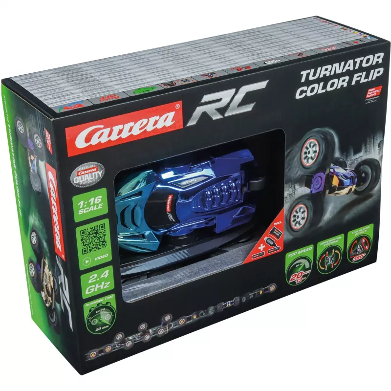 CARRERA RC Turnator Color Flip Stunt-Auto