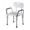 ActionMed cadeira de duche com encosto e apoios de braços