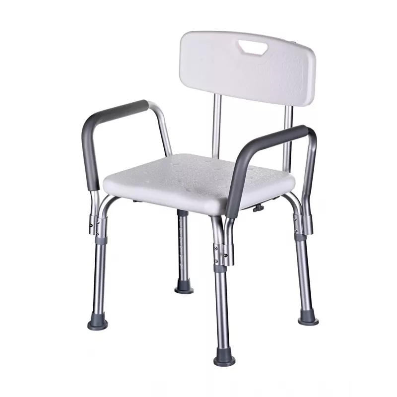 ActionMed cadeira de duche com encosto e apoios de braços