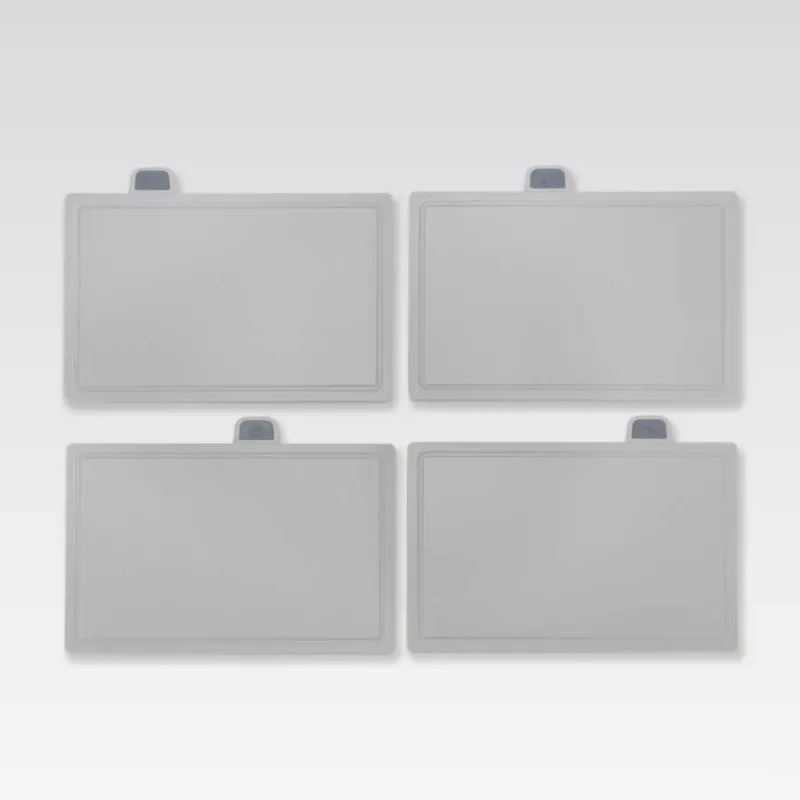 Maestro MR-1412-GREY conjunto de facas com bloco e conjunto de tábuas de corte, cinzento