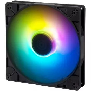 Ventoinha de caixa SilverStone Air Penetrator 184i ARGB 180mm - preto