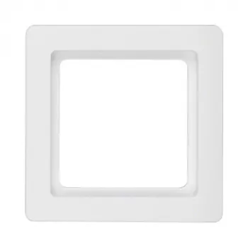 Placa de parede (sem parafusos) Berker 10116089, branco, tampa simples para interruptor