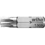 Ponta para chave de fendas Wiha T15H 2,5 cm aço, haste sextavada de 1/4 polegadas