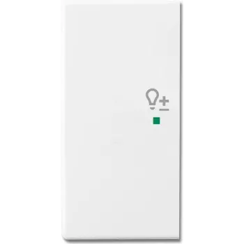 Busch-Jaeger 6220-0-0061 placa de cobertura para suporte e caixa de sensor branco (2CKA006220A0061)