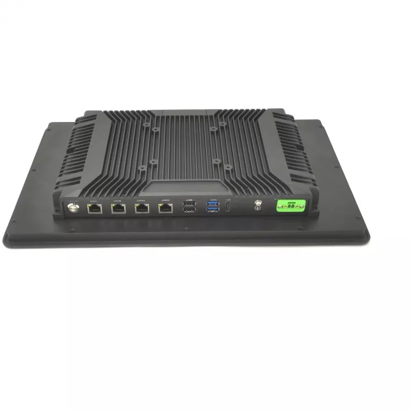 ALLNET AIO IPC Industrial Windows/Linux 15,6 polegadas ecrã tátil Intel i5-1135G7 16GB/512GB 4xLan RJ45 USB suporte de montagem na parede