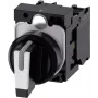 Siemens 3SU1100-2BM60-1NA0 atuador elétrico preto, metálico