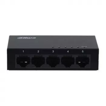 Dahua Technology SG1005-EUR switch de rede não gerido L2 Gigabit Ethernet (10/100/1000) preto