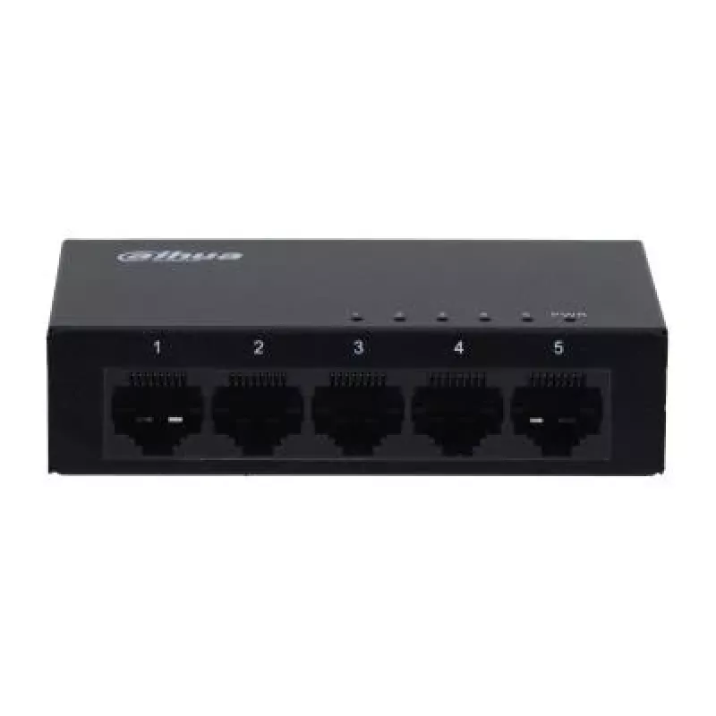 Dahua Technology SG1005-EUR switch de rede não gerido L2 Gigabit Ethernet (10/100/1000) preto