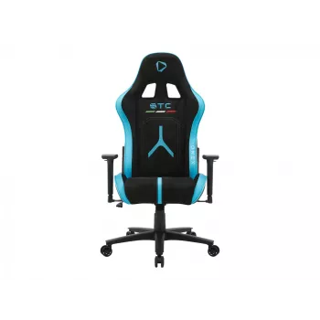 Onex Air Suede; PVC; Nylon caster; Metal | Cadeiras gaming | STC Alcantara L Series | preto/azul