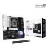 Placa-mãe ASRock B860M Pro RS WiFi — Intel B860, LGA 1851, micro ATX, DDR5, 4 DIMM, 3x M.2, 2.5Gb LAN, Wi‑Fi, Bluetooth