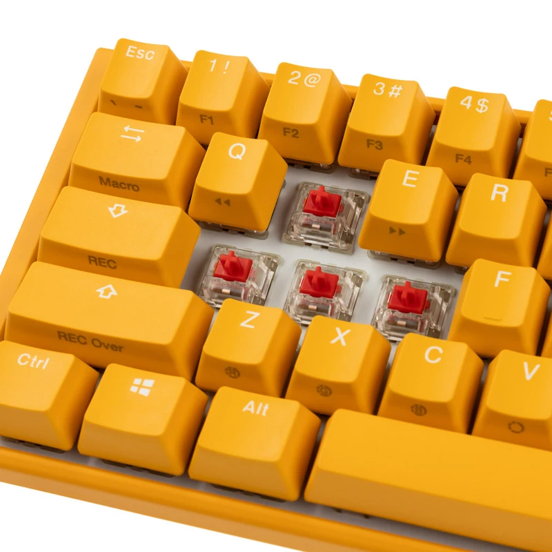 Teclado Ducky One 3 Amarelo SF Gaming USB QWERTY US-Inglês