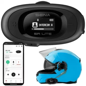 Intercomunicador para motociclo Sena 5RLITE-01 para 1 capacete