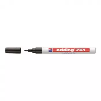 Marcador Edding 751 preto