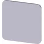 Placa de identificação Siemens autoadesiva, quadrada (C x L) 22 mm x 22 mm sem inscrição prateado SIRIUS ACT 3SU1900-0AF8 (3SU1900-0AF81-0AA0)