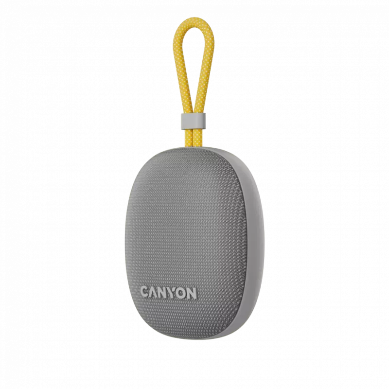 Canyon OnMove 12 - altifalante Bluetooth v5.3 portátil - 5W - TWS - IPX7 - 12 horas - carregamento USB-C
