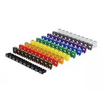 Fixador de cabos DeLOCK 18304 cores sortidas