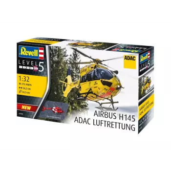 Modelo em plástico H145 ADAC/REGA 1/32