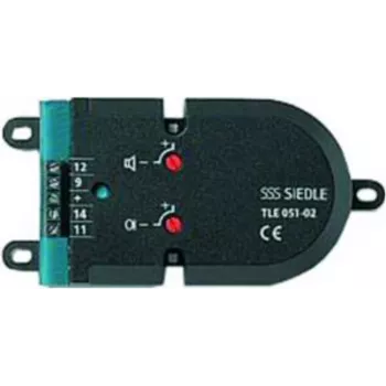 Siedle TLE 051-02 - módulo de altifalante - preto - Siedle - CE - 124 mm - 31 mm (200043874-00)