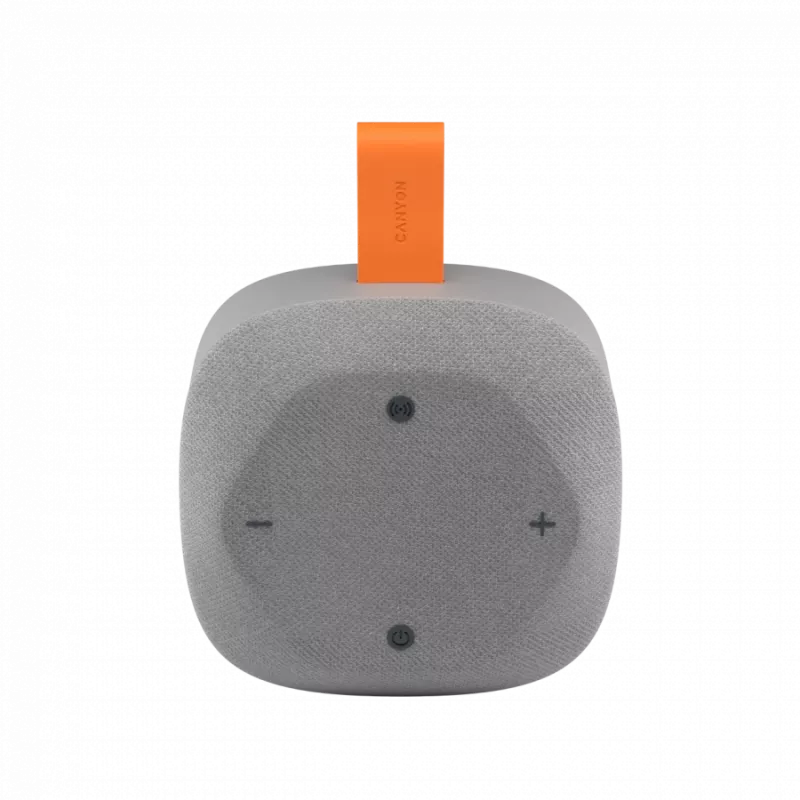 Altifalante portátil CANYON HEXAGON 10 TWS cinzento laranja