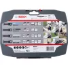 Conjuntos Bosch Starlock Best of Heavy Duty, 4 peças, conjunto de lâminas, metal, madeira, preto, caixa