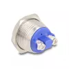 Botão de pressão DELOCK 19 mm, 2 x terminal de parafuso, modelo 22041