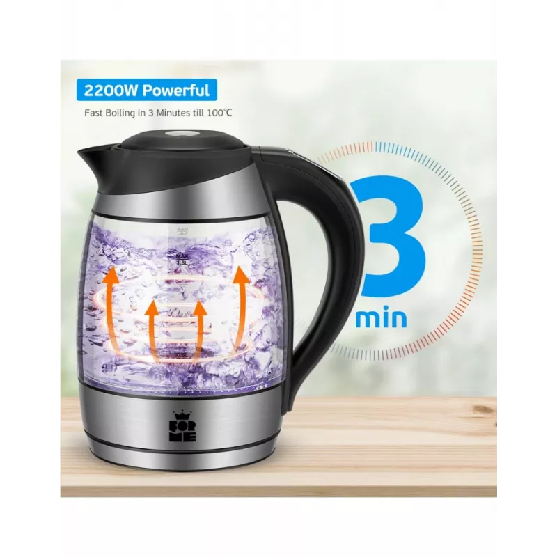 Chaleira elétrica Forme FKG-418 1,7 l 2200 W branca