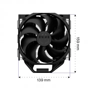 Cooler de CPU Endorfa Fortis 5 preto